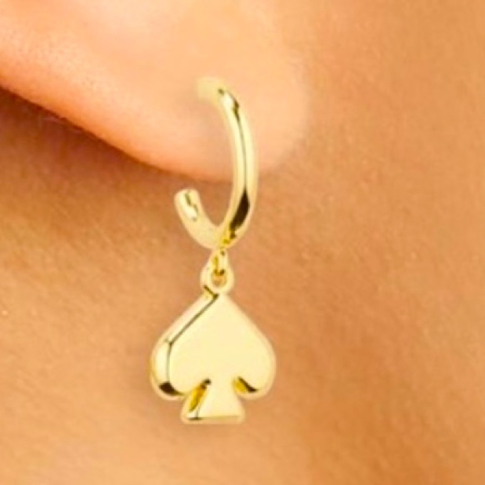 KATE SPADE KATE SPADE Everyday  drop huggie hoop earrings NEW